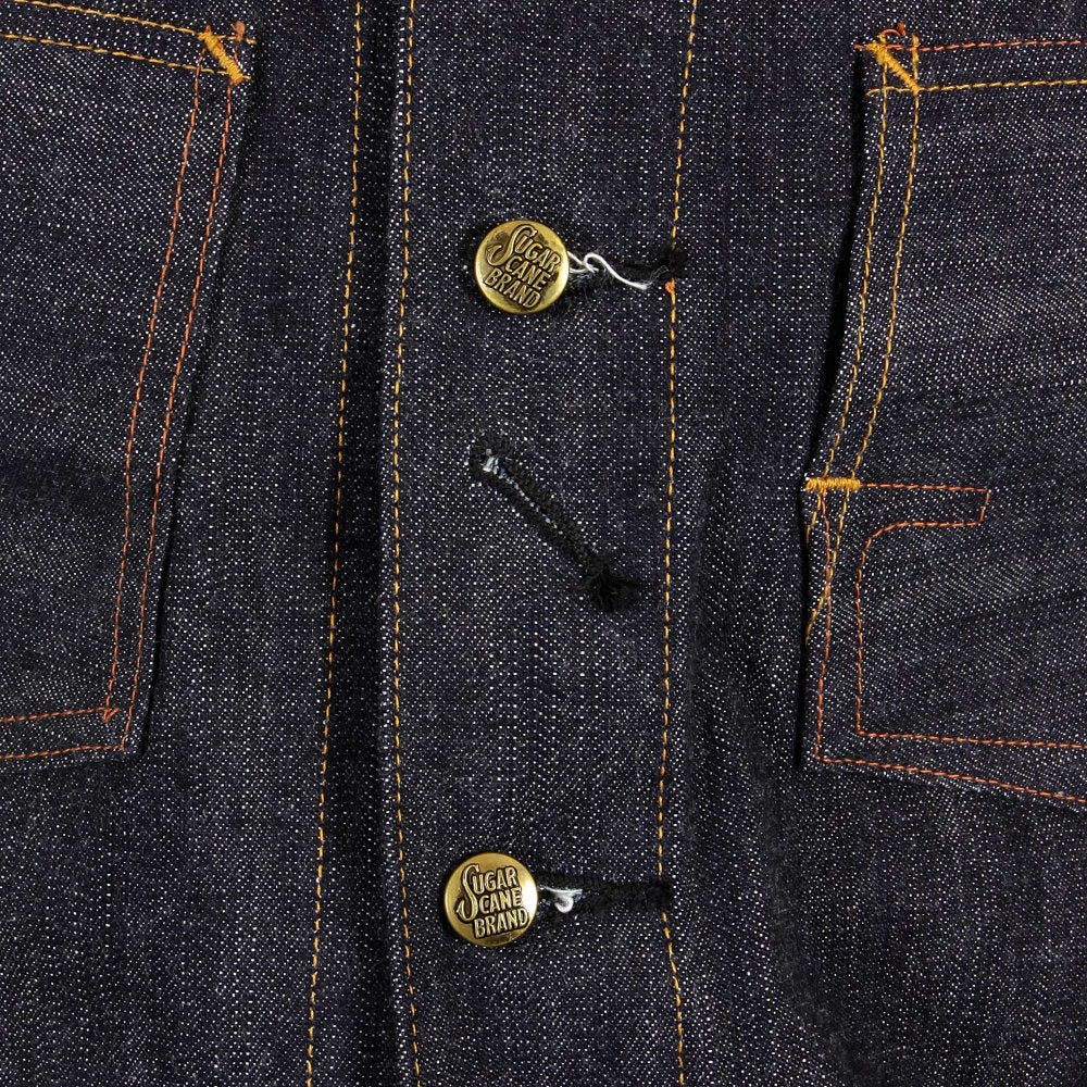 Mens Fiction Romance Blue Denim Vintage Cut Non Wash Regular Fit Work Vest Waistcoat Top SC12242N