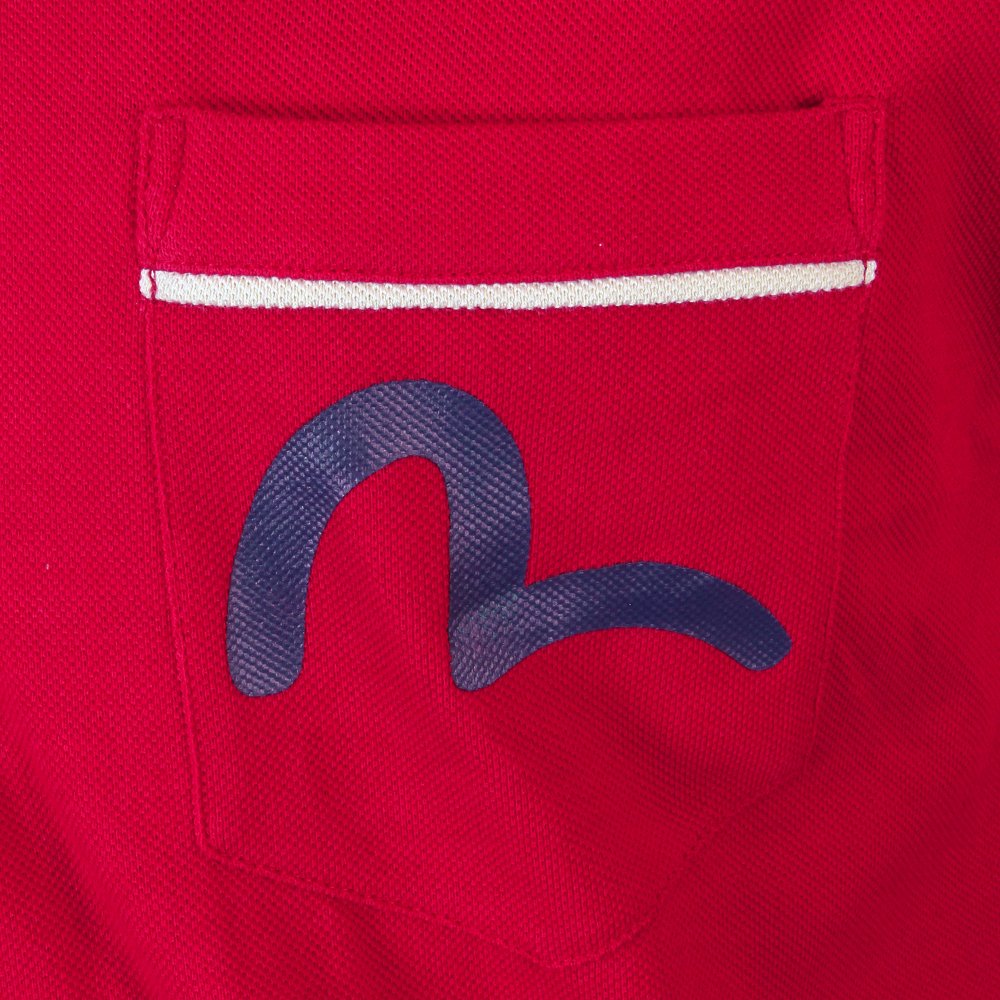 Authentic and Rare Red Shirt with 24 HOUR DENIM LAUNDRY Design