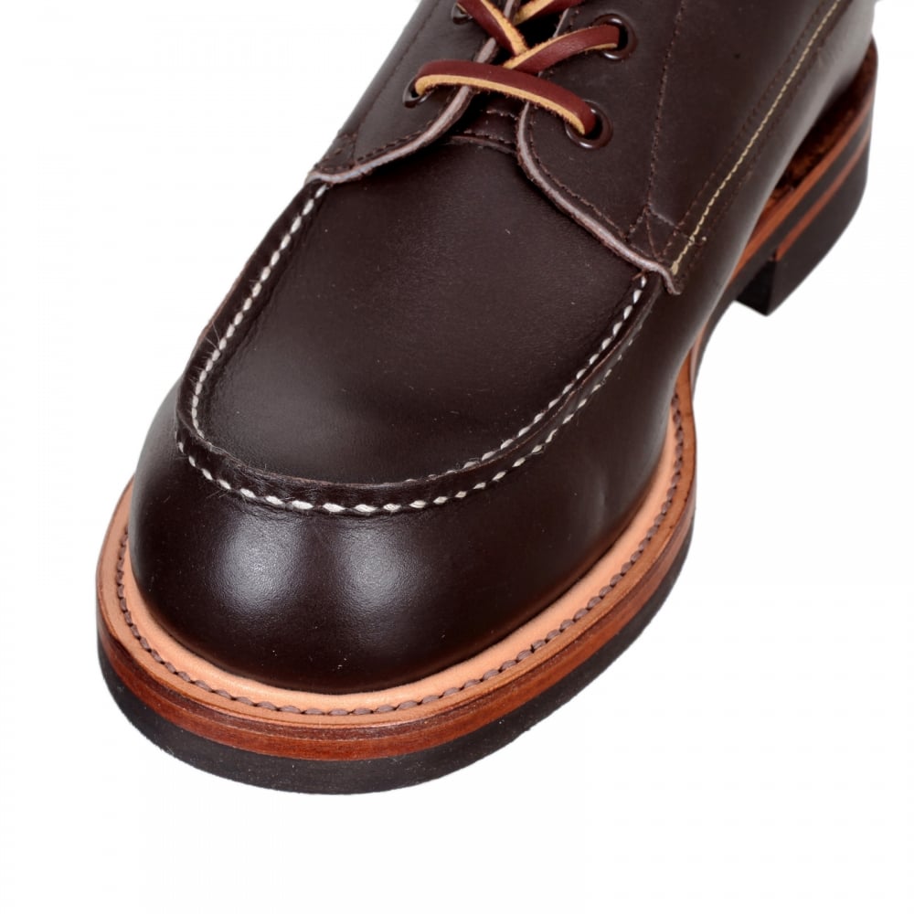 Brown US Oiled Cowhide Leather LW01799 Wood Cutter Boots with Calf High Shaft for Men