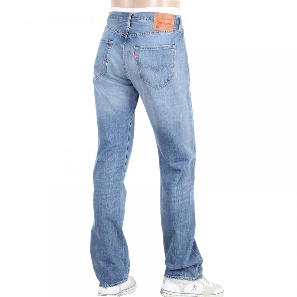 Mens Iron Mount 501 Original Fit Jeans with New Hard Wearing Fabric
