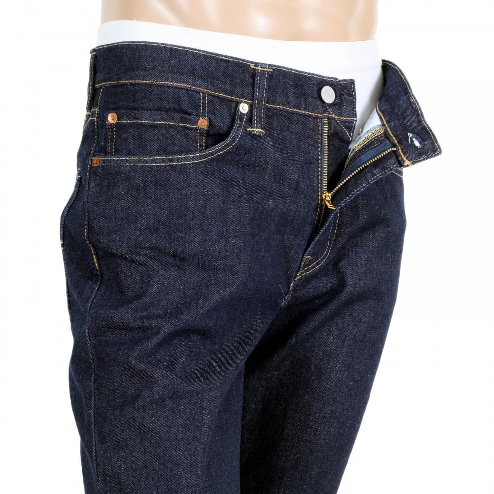Mens Slim Fit 511 Iron Rockcod Hard Wearing Low Waist Jeans in Dark Blue