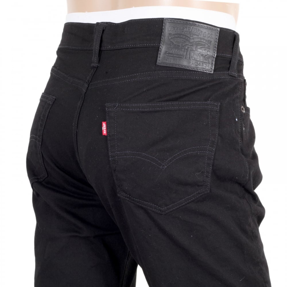 Washed Black Stretch Cotton 511 Slim Fit lower waist Moonshine Jeans with Zip Fly