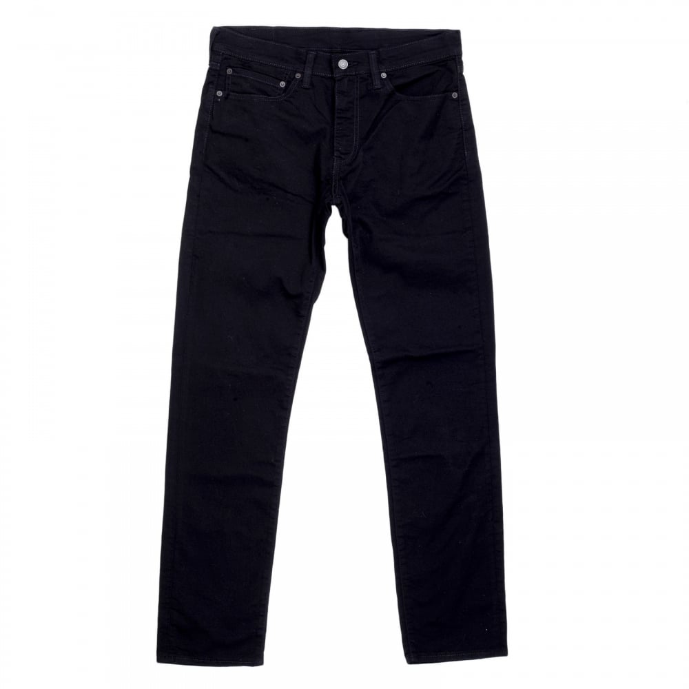 Washed Black Stretch Cotton 511 Slim Fit lower waist Moonshine Jeans with Zip Fly