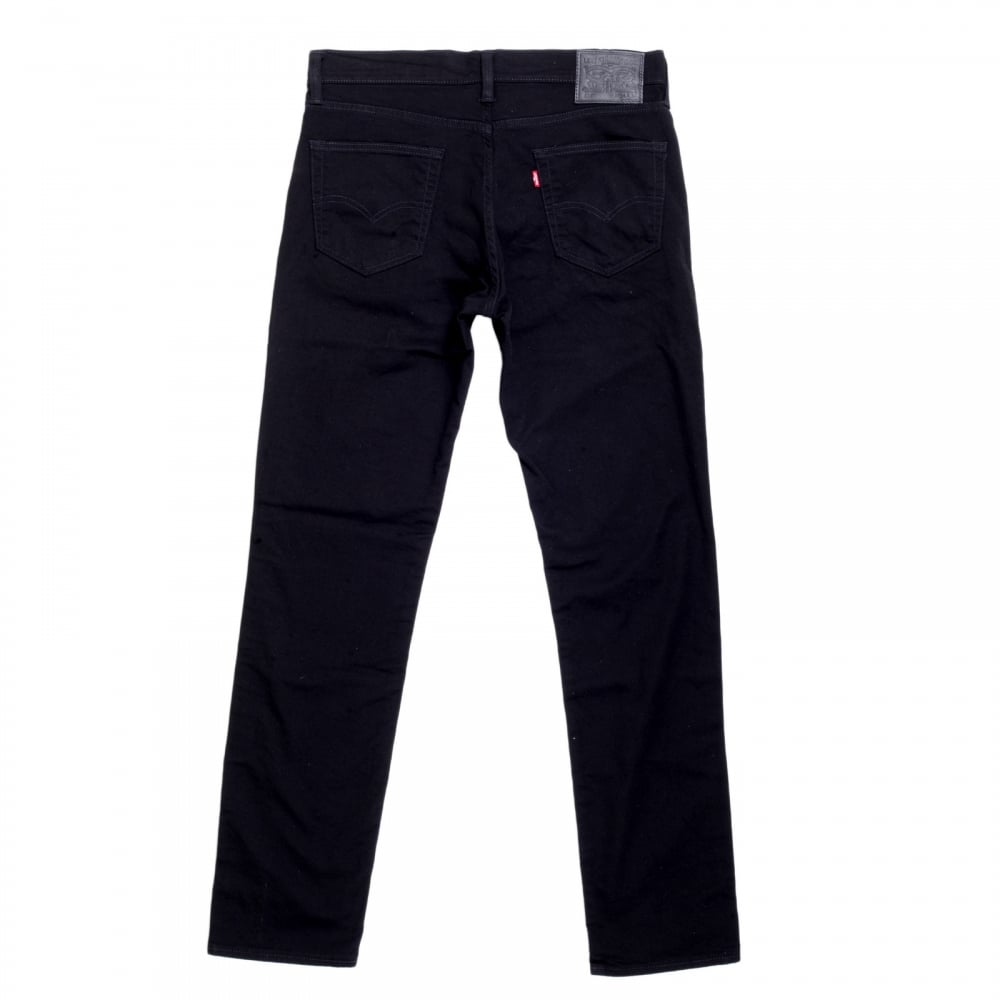 Washed Black Stretch Cotton 511 Slim Fit lower waist Moonshine Jeans with Zip Fly