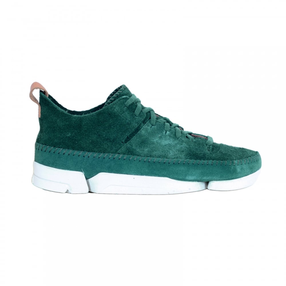 Teal Suede Trigenic Flex Classic 26117462 Mocassin Construction Mens Shoes with Three Part Vibram Sole