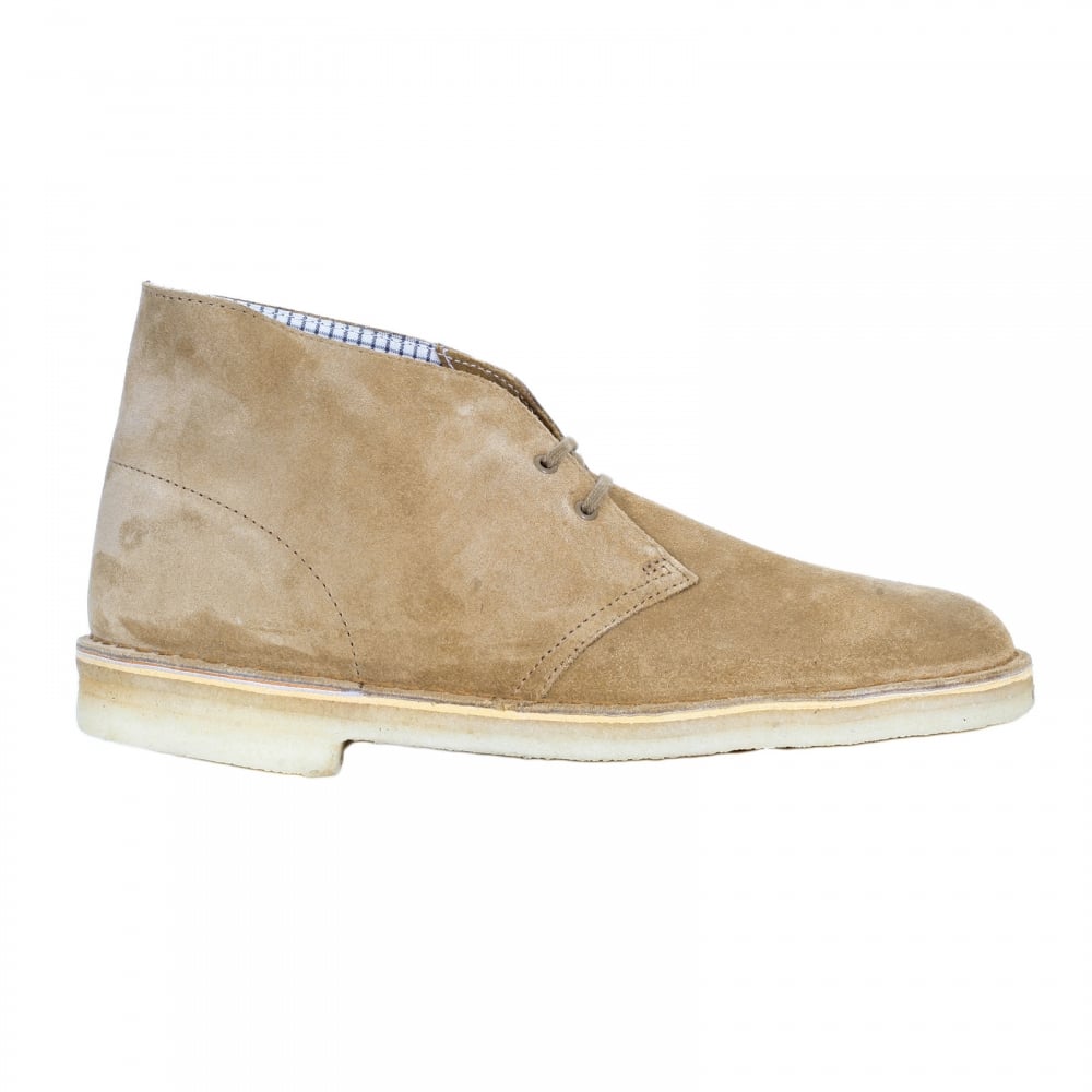 Mens Oakwood Suede Desert Boots 26110058 with Crepe Sole