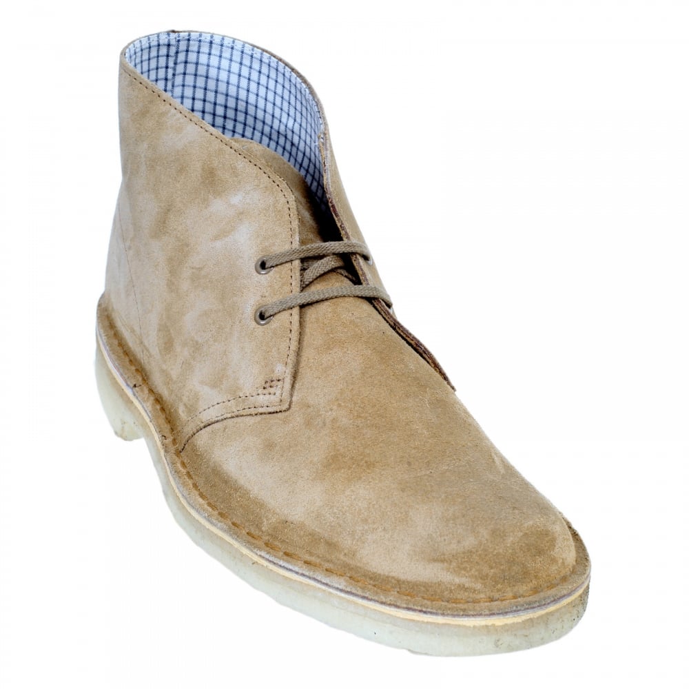 Mens Oakwood Suede Desert Boots 26110058 with Crepe Sole
