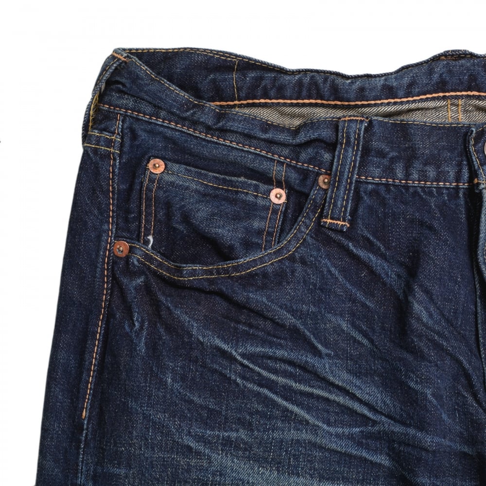 Lone Star SC40902H 5 Year Aged Wash Japanese Selvedge 14oz Denim Jeans with Vintage and Aged Finish