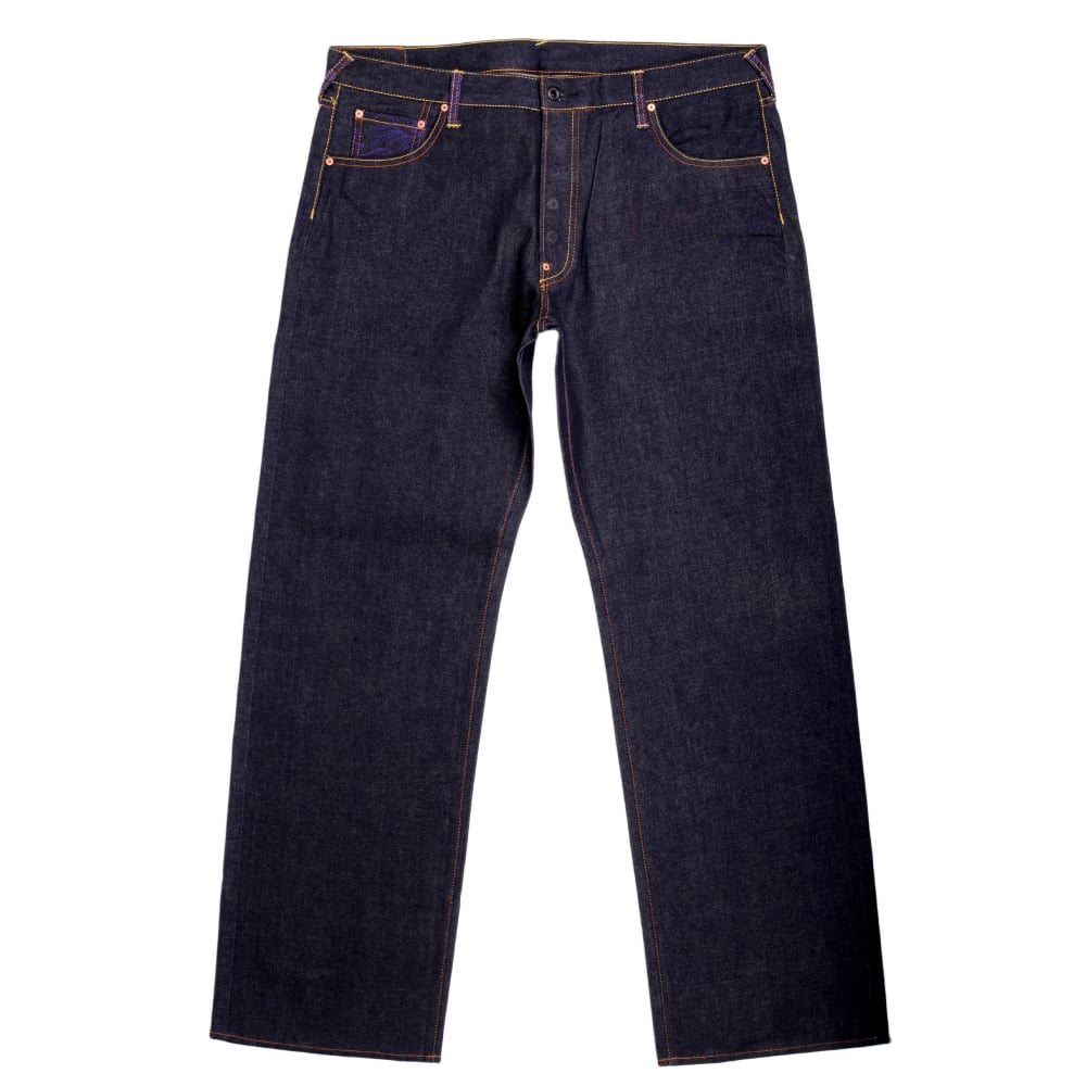 Super Exclusive Duelist Kimono Design Dark Indigo Raw Selvedge Denim Jeans
