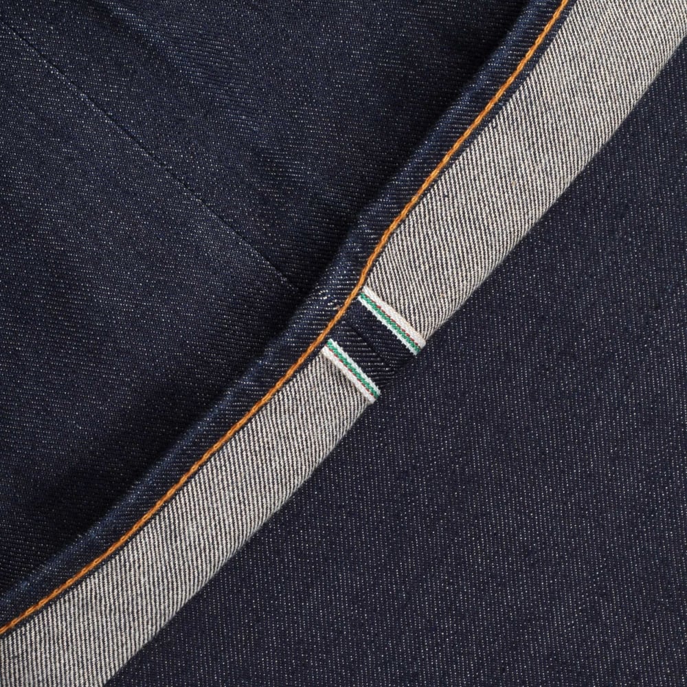 Exclusive Geisha and Oiri Embroidered Vintage Cut Selvedge Raw Denim Jeans