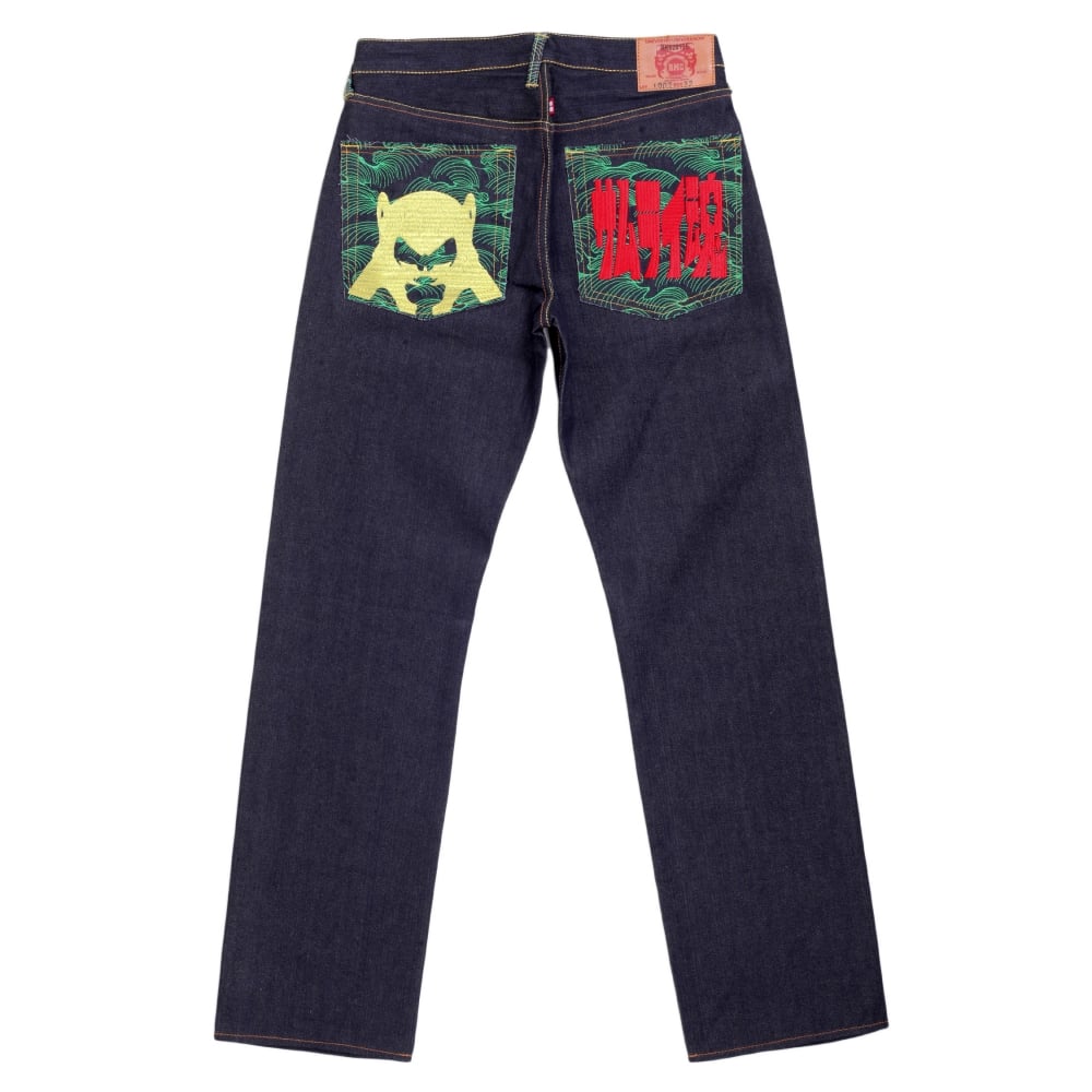 Samaurai Monkey Vintage Cut Dark Indigo Raw Selvedge Denim Jeans