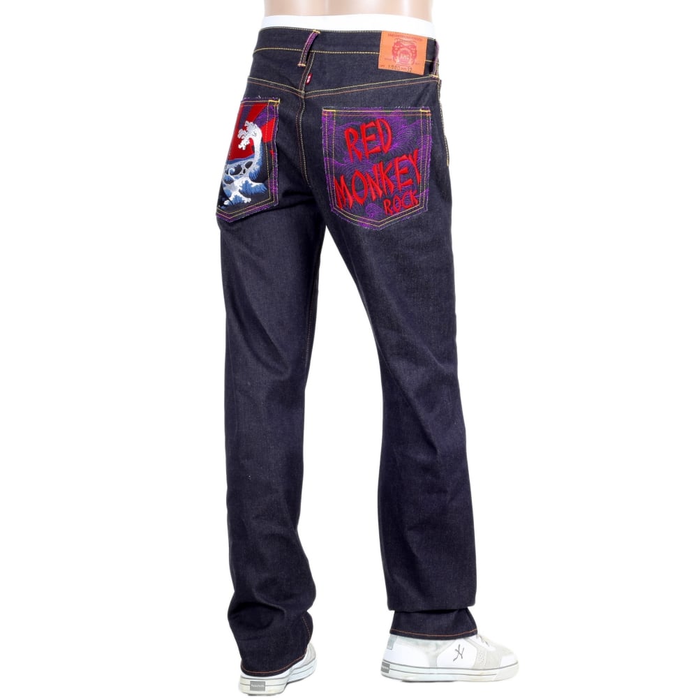 Rock Vintage Cut Selvedge Raw Denim Jean