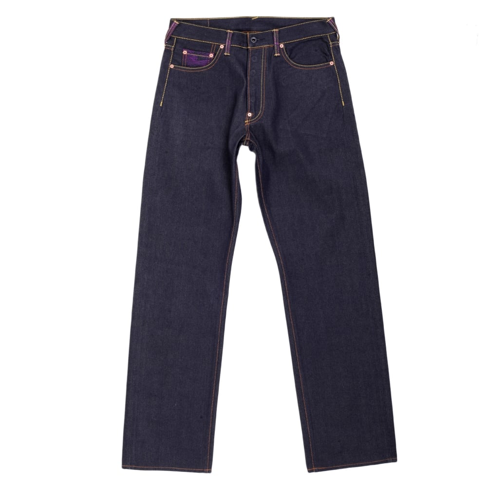 Rock Vintage Cut Selvedge Raw Denim Jean