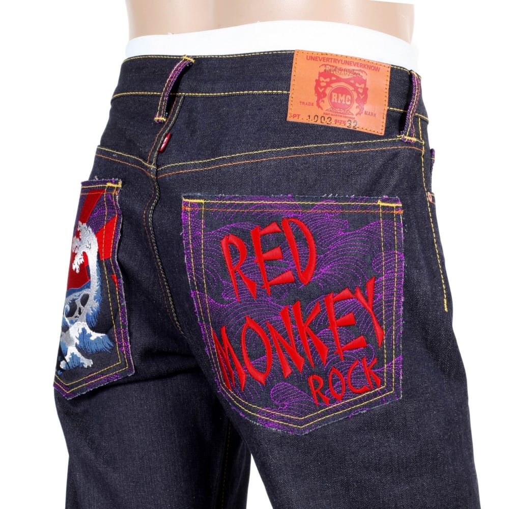 Rock Vintage Cut Selvedge Raw Denim Jean