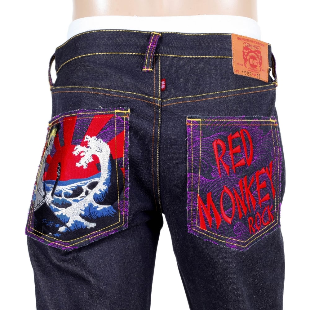 Rock Vintage Cut Selvedge Raw Denim Jean