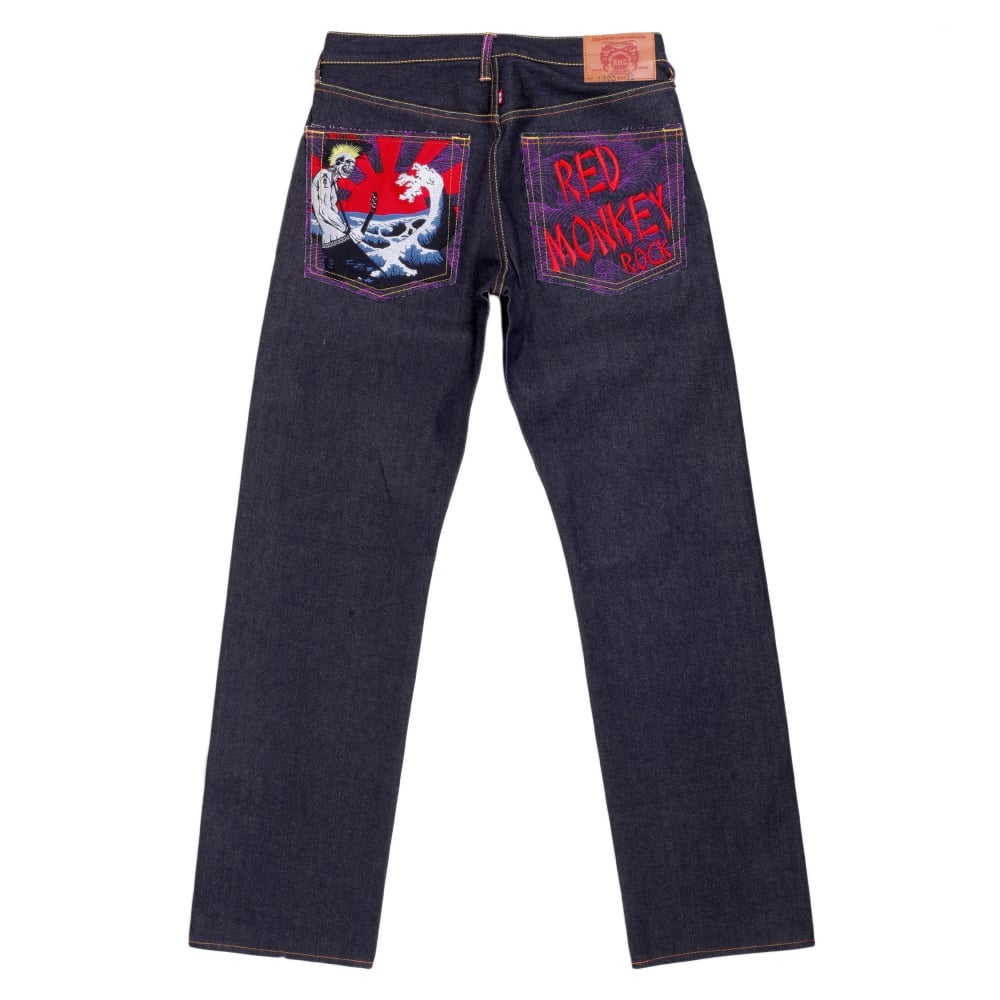 Rock Vintage Cut Selvedge Raw Denim Jean
