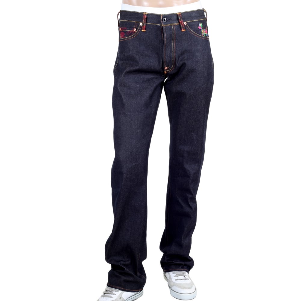 Golden Monkey Vintage Cut Raw Selvedge Denim Jeans for Men
