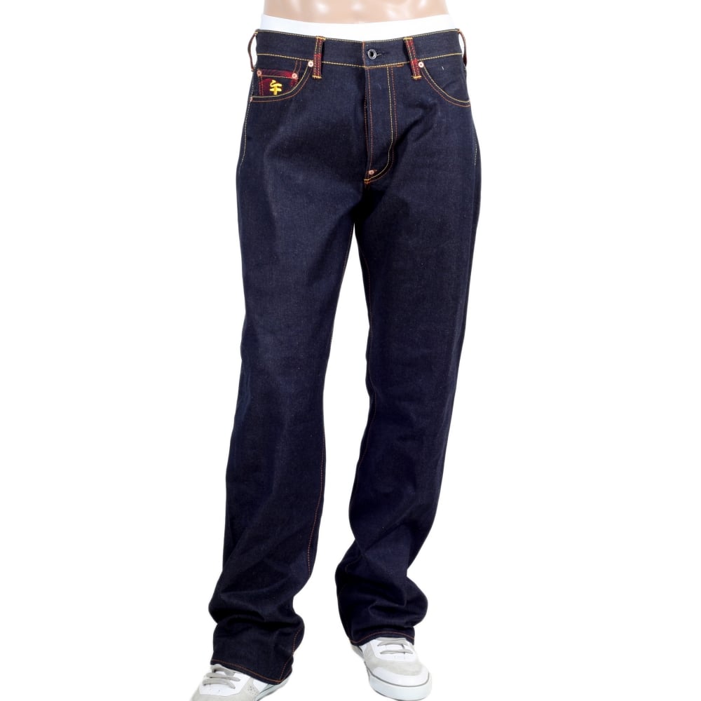 Super exclusive Year Of The Horse vintage cut raw selvedge mens denim jeans