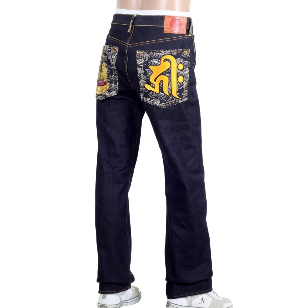 Year Of The Rat Super exclusive vintage cut raw selvedge denim jeans