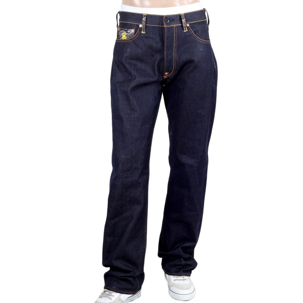 Year Of The Rat Super exclusive vintage cut raw selvedge denim jeans