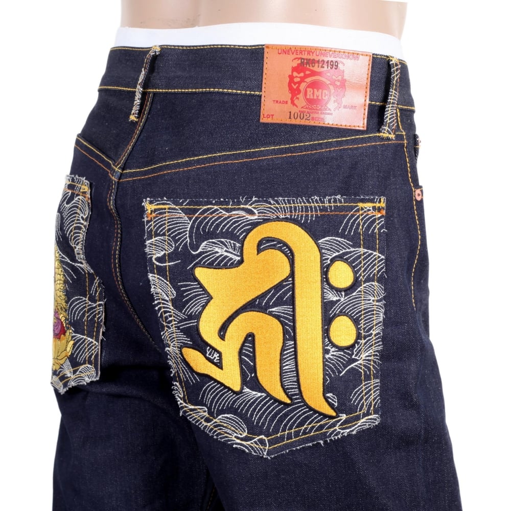 Year Of The Rat Super exclusive vintage cut raw selvedge denim jeans