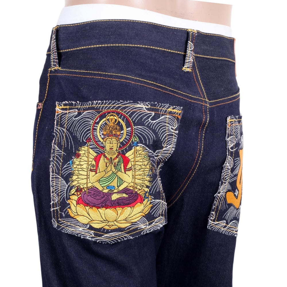 Year Of The Rat Super exclusive vintage cut raw selvedge denim jeans