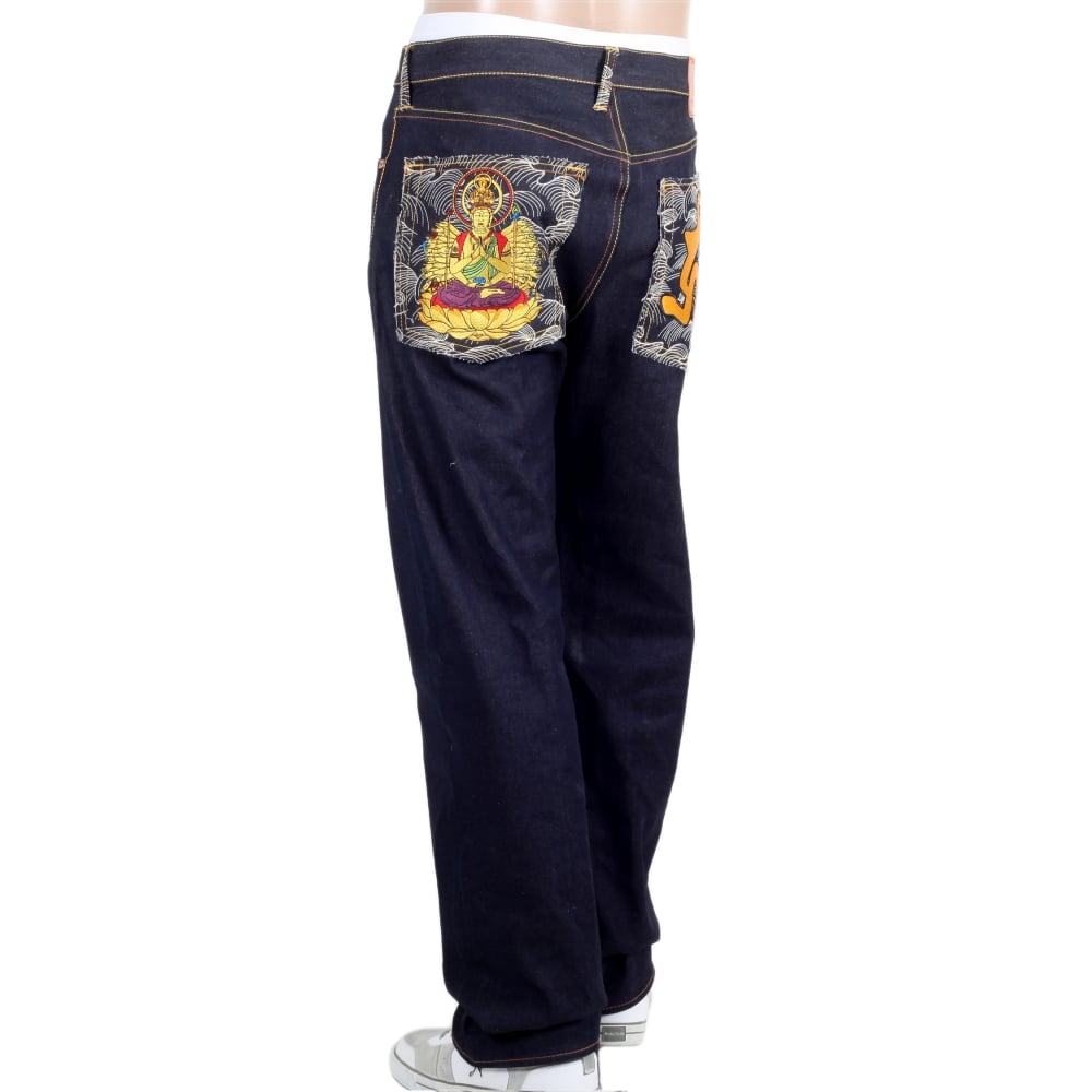 Year Of The Rat Super exclusive vintage cut raw selvedge denim jeans