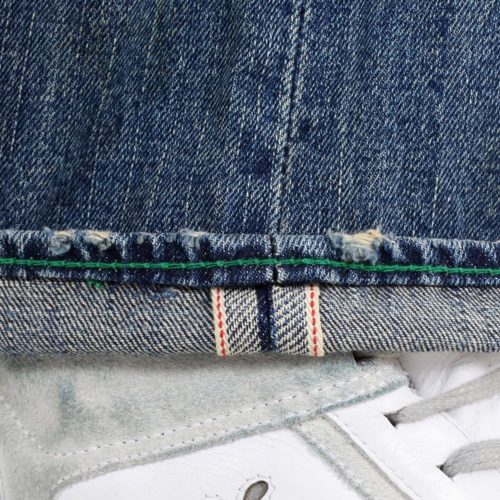 Stone Washed Classic Cut denim jean