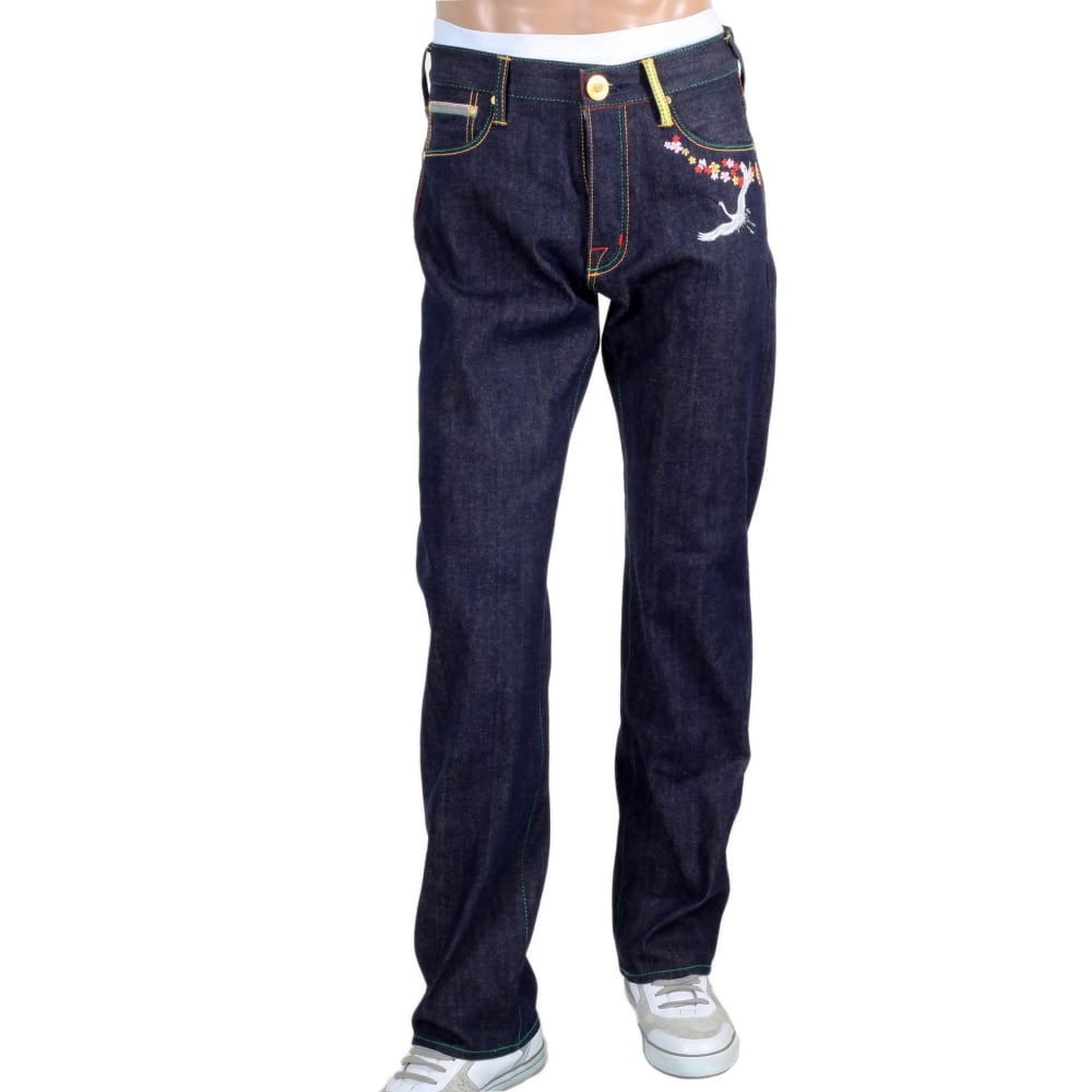 Sakura Bird denim Jean