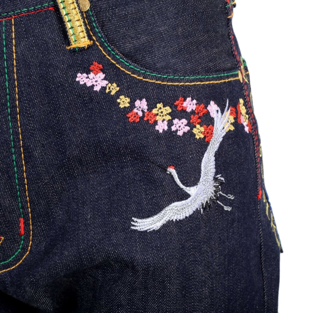 Sakura Bird denim Jean