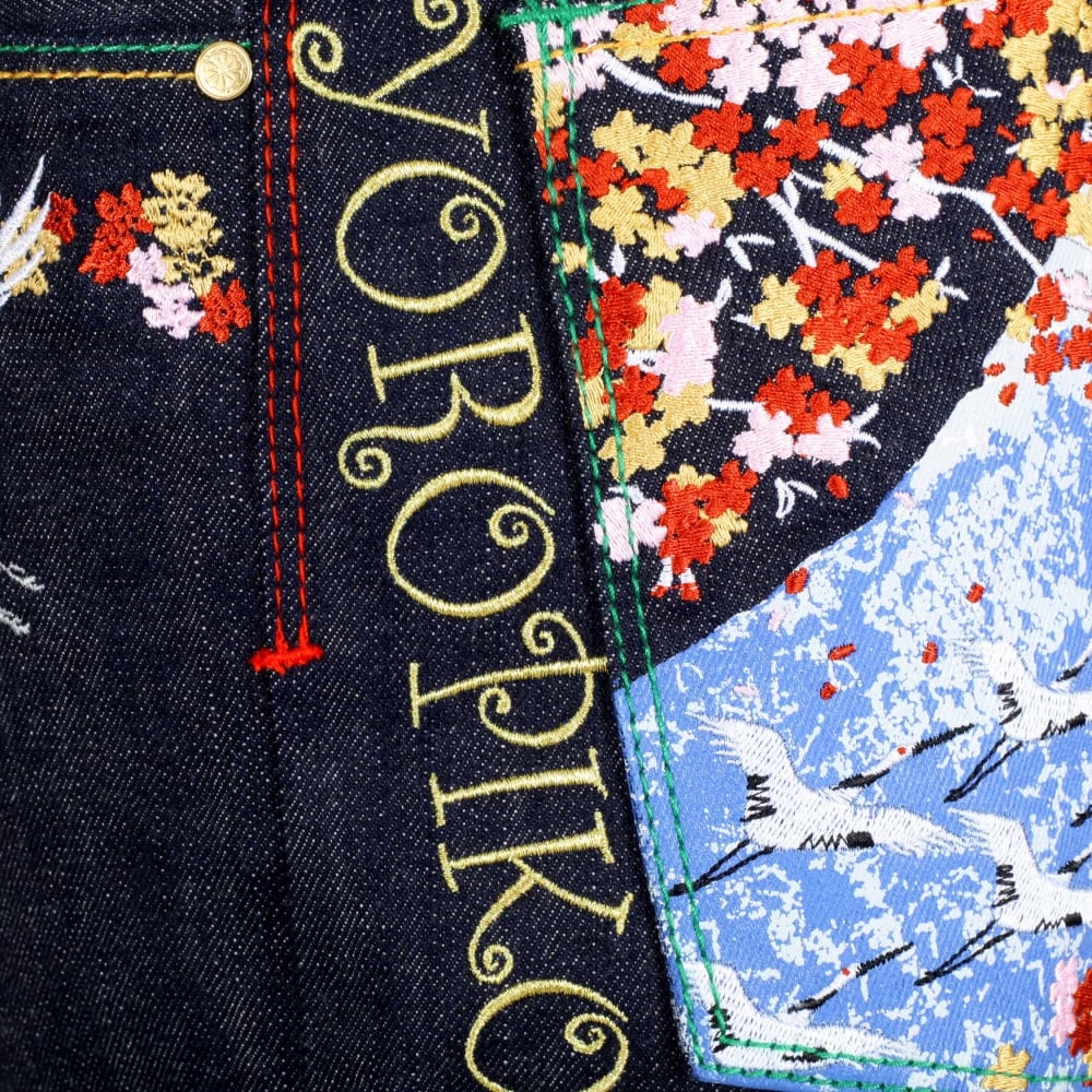 Sakura Bird denim Jean