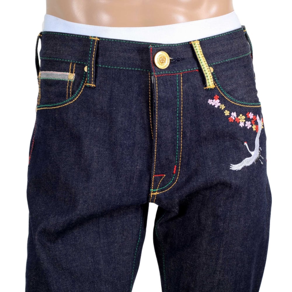 Sakura Bird denim Jean