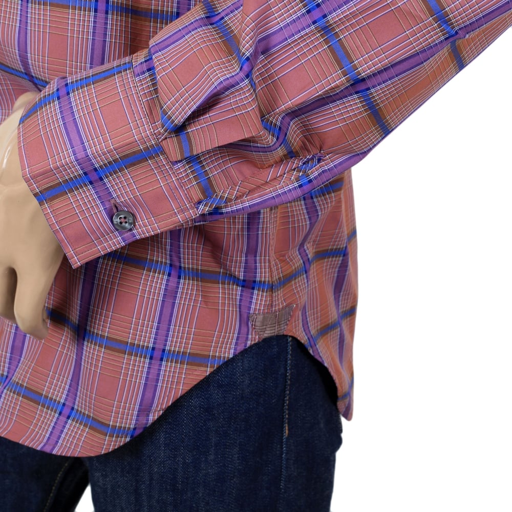 Mens Long Sleeve Check Shirt