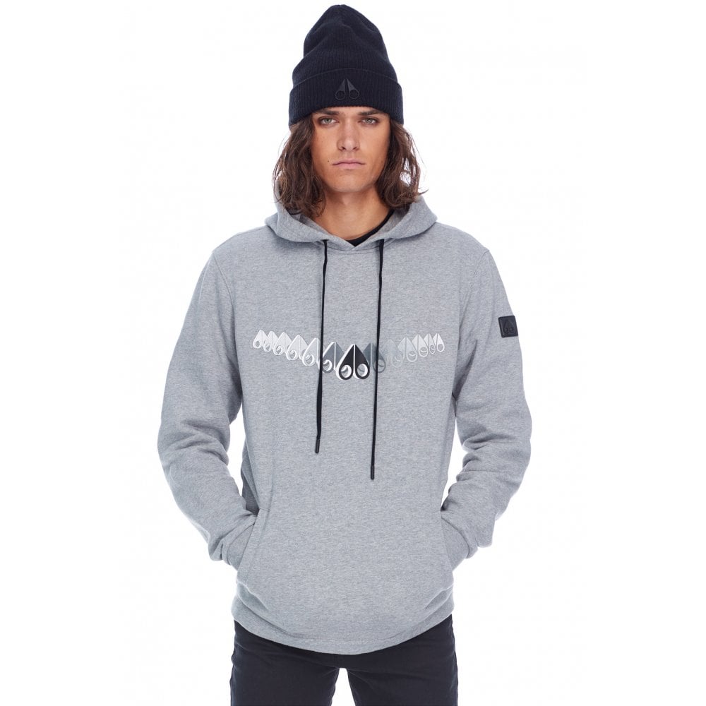 Grey Melange BRUNSWICK hoodie