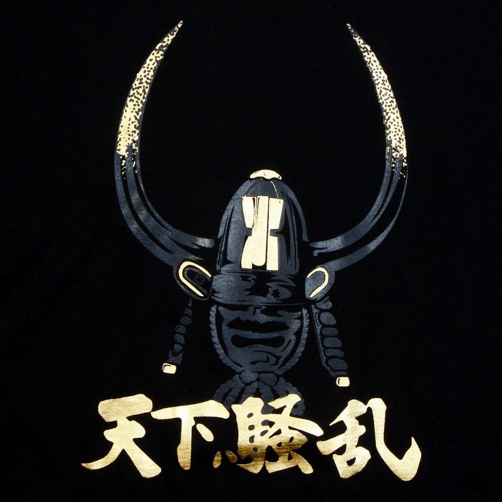 Crew Neck Black WORLD DISTURBANCE T-shirt