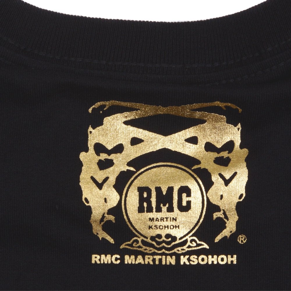 Crew Neck Black WORLD DISTURBANCE T-shirt