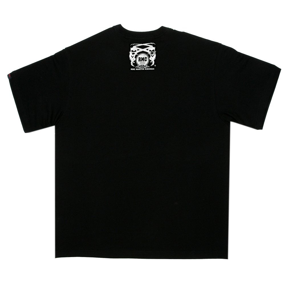 Crew Neck Regular Fit T-Shirt with Printed Silver Logo