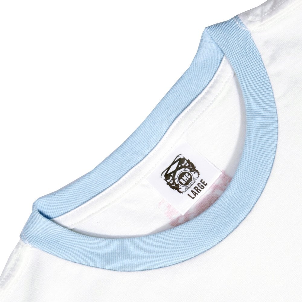 White logo short sleeve t-shirt