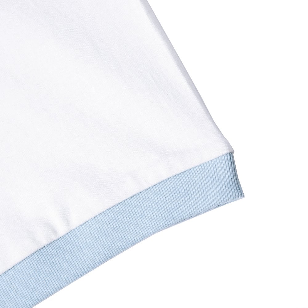 White logo short sleeve t-shirt