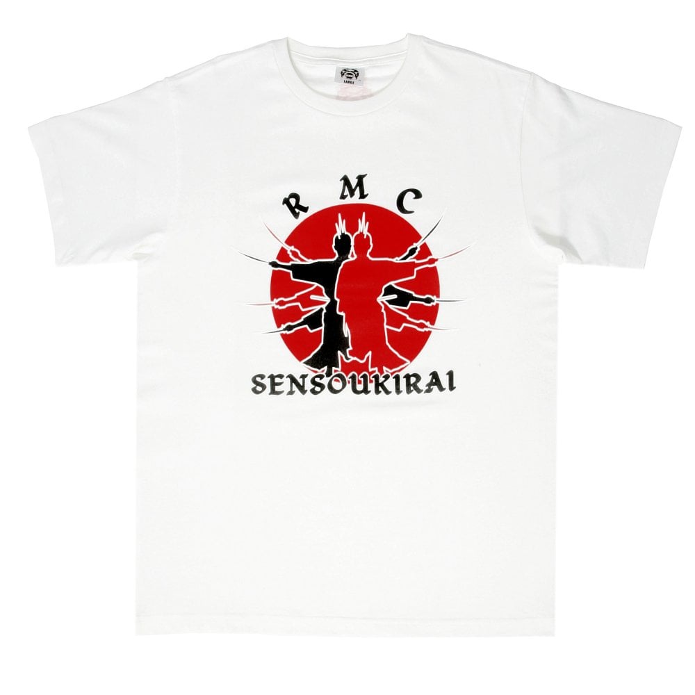 Ghostmen Short Sleeve Crew Neck White T Shirt