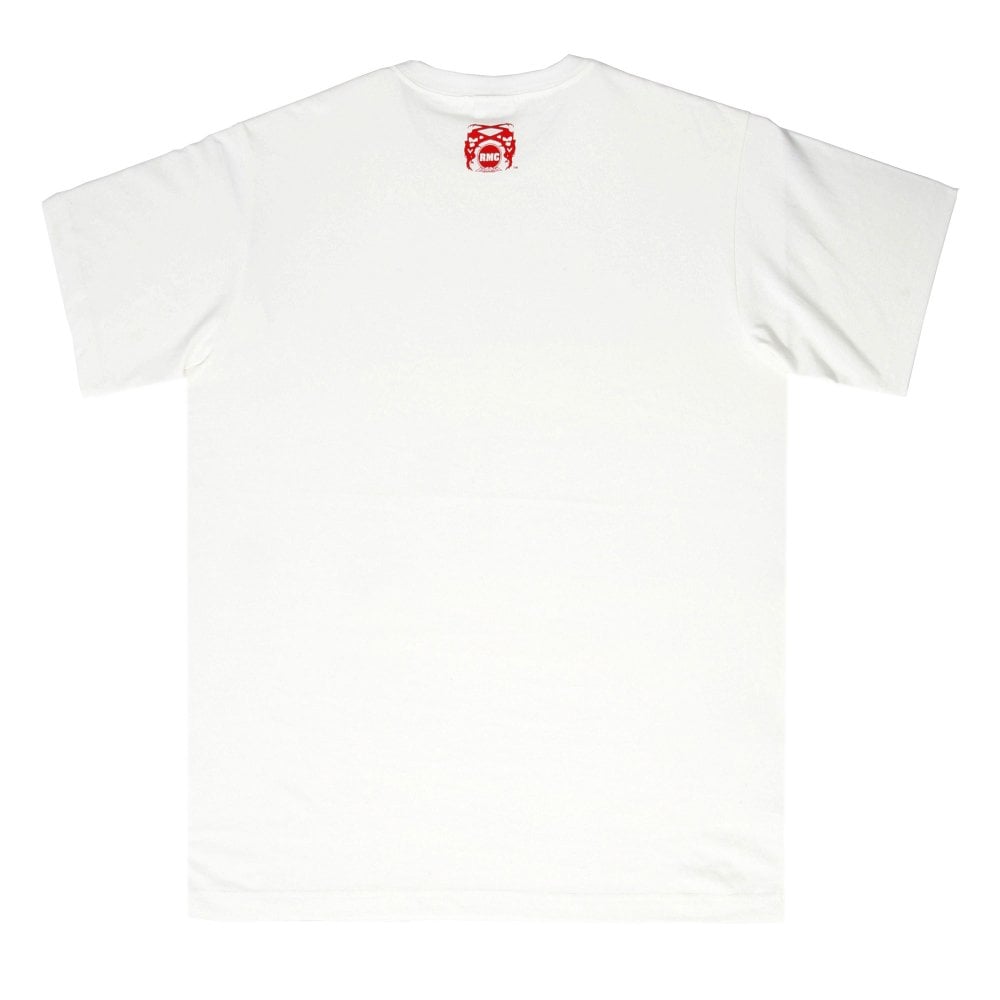 Ghostmen Short Sleeve Crew Neck White T Shirt