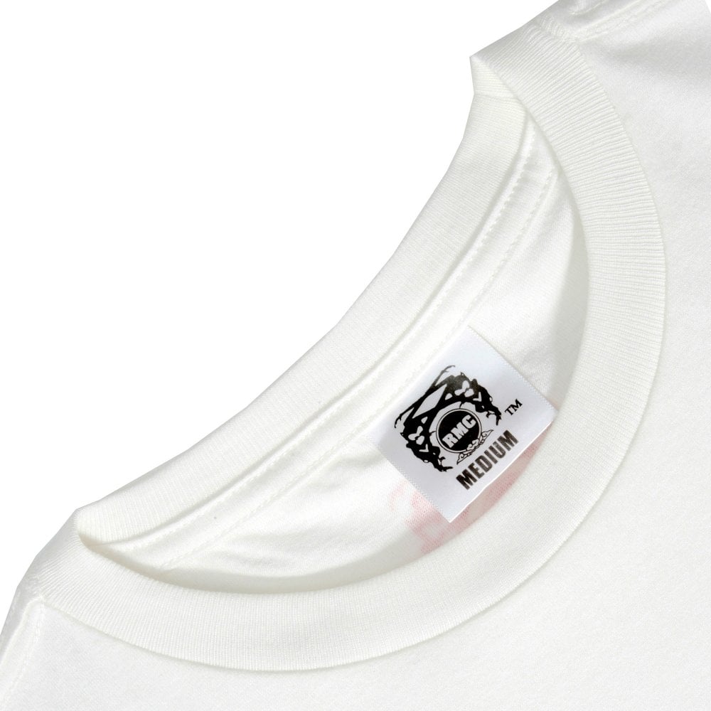 Ghostmen Short Sleeve Crew Neck White T Shirt