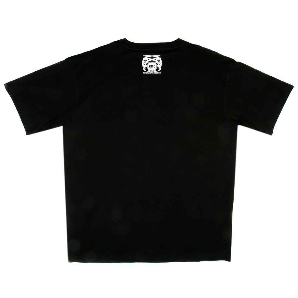 Untunk Black Crew Neck Regular Fit Short Sleeve T-Shirt