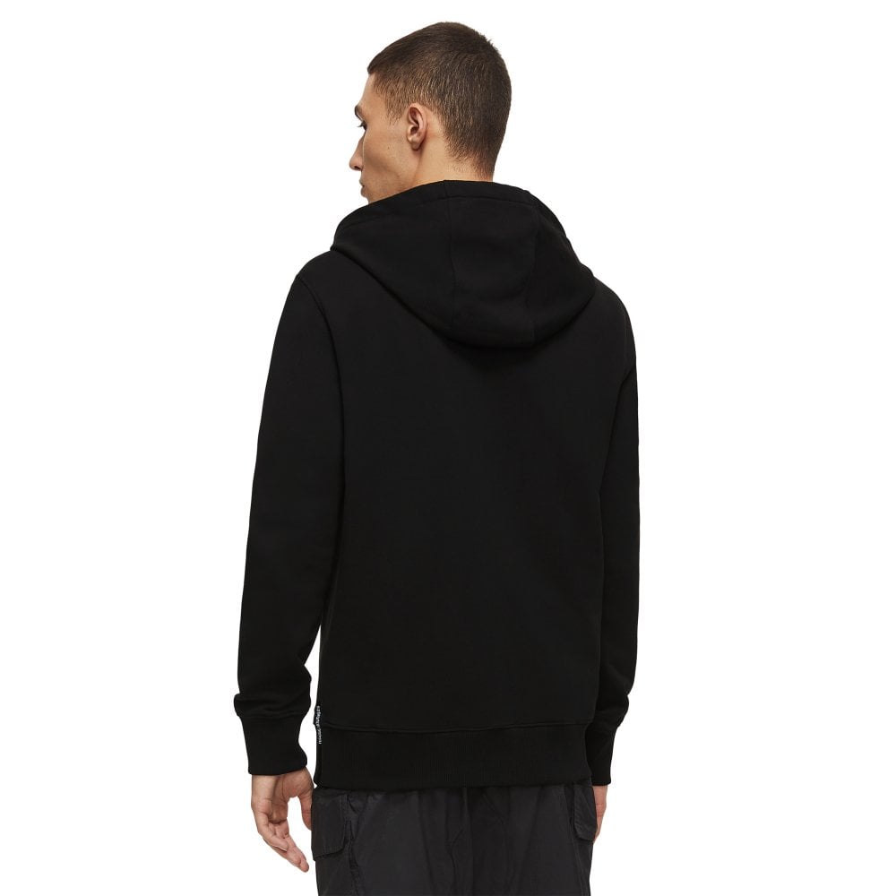 Moose Knuckles Mens Black Magnapop Zip Up Hoodie