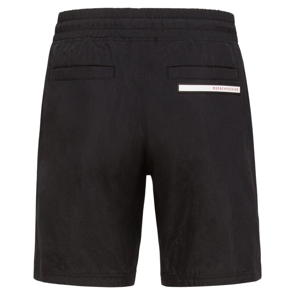 Moose Knuckles Mens Black Supergrass Shorts