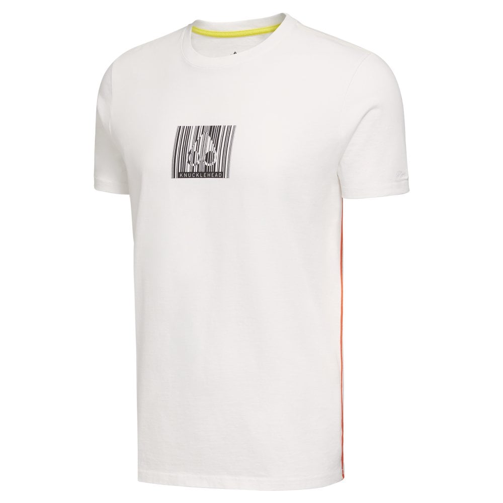 Moose Knuckles Mens White Tonight Crewneck T-Shirt