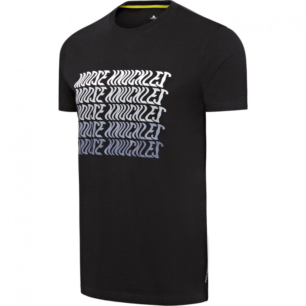 Moose Knuckles Mens Black Drunken Crewneck T-Shirt