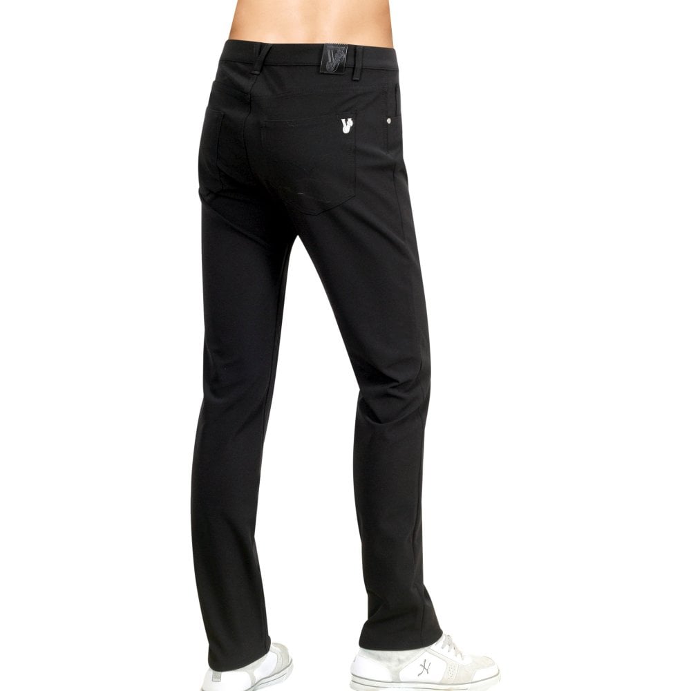 Versace Jeans Slim Fit Mens Stretch Black Jeans