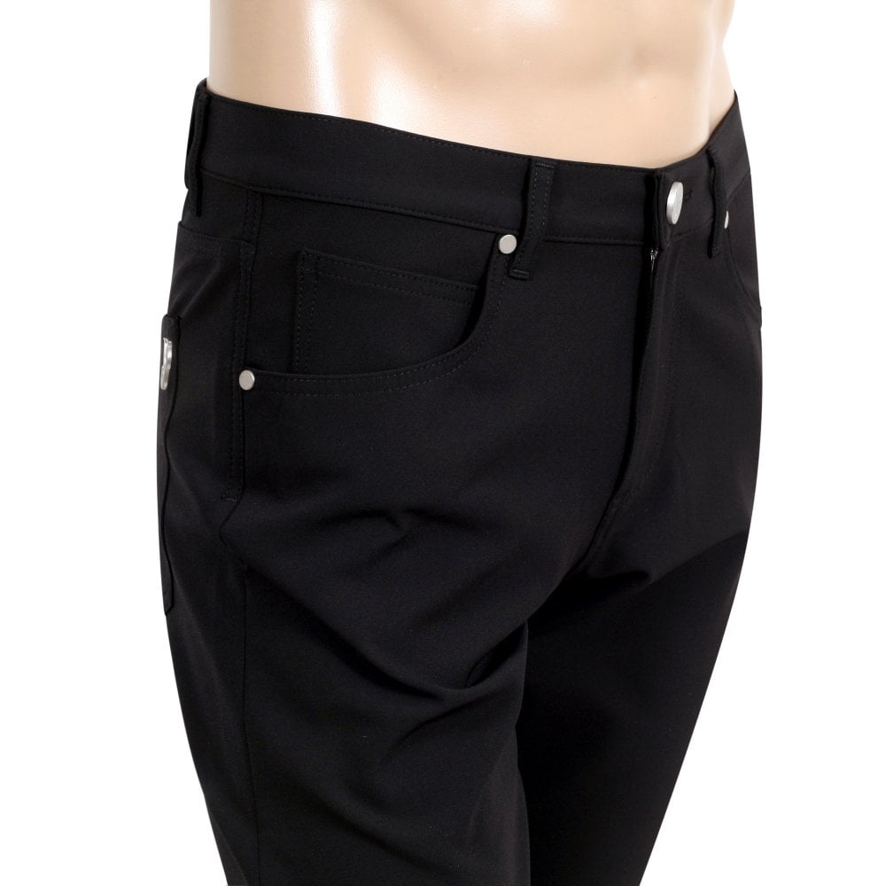 Versace Jeans Slim Fit Mens Stretch Black Jeans