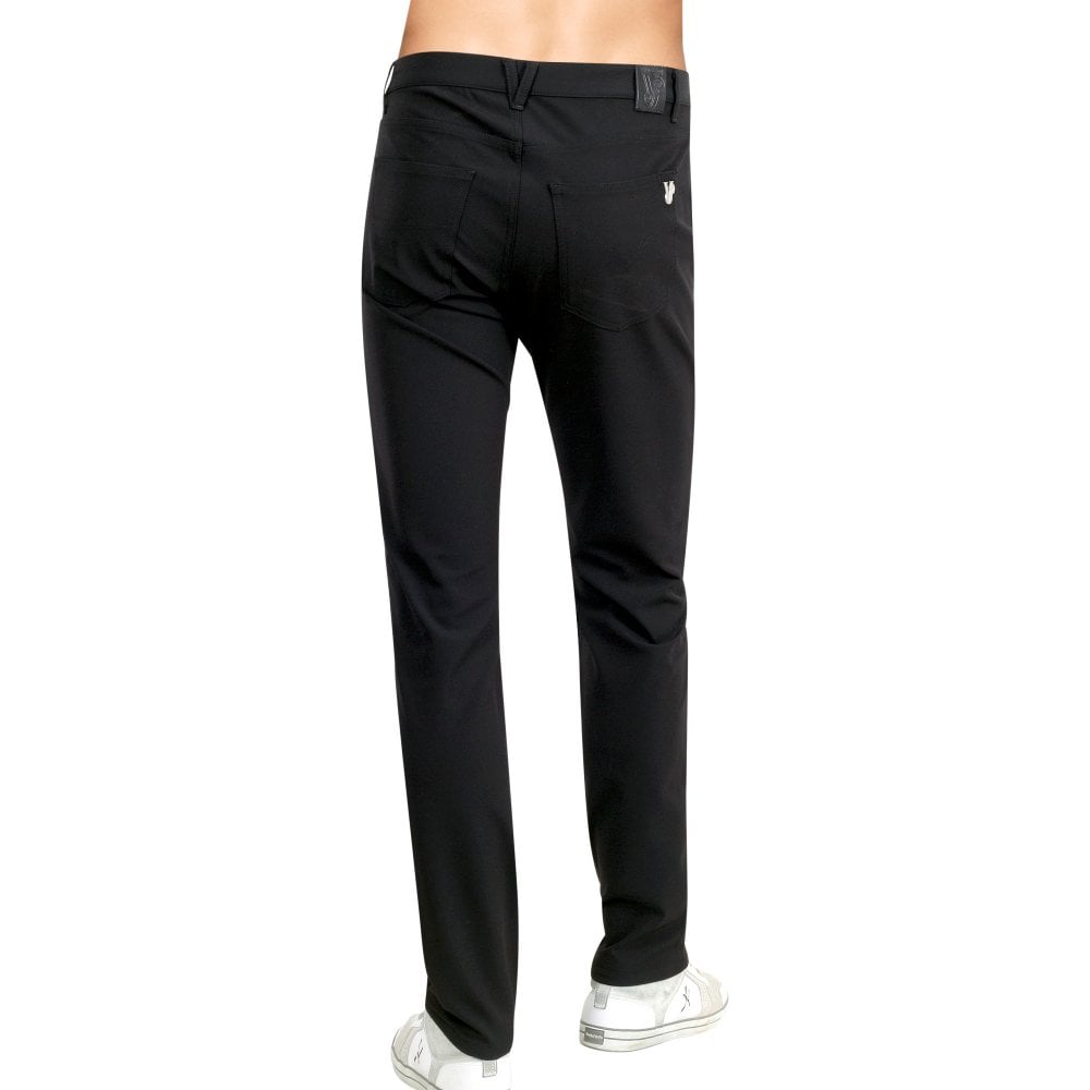 Versace Jeans Slim Fit Mens Stretch Black Jeans